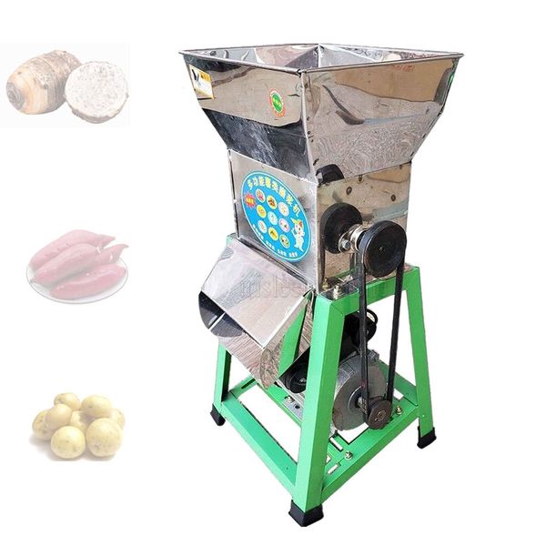 Raffinatore elettrico per smerigliatrice bagnata di amido di patate dolci, mela, arancia, banana, frantoio per succo di frutta