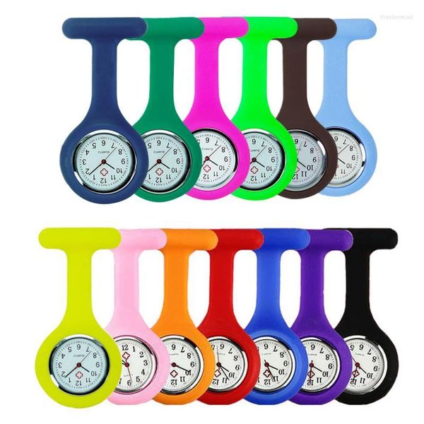 Relógios de bolso de alta qualidade relógio de silicone