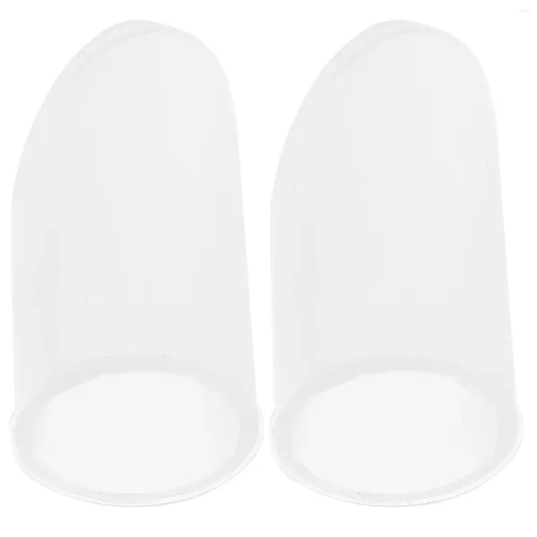 Conjuntos de utensílios de jantar 2 pcs bico de bico de tampa de borracha garrafas de proteção de protetora capas de silicone