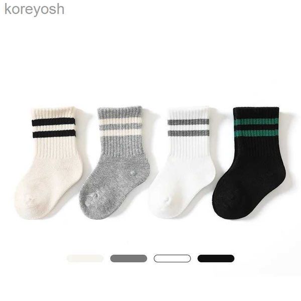 Kinder Socken Neue Kinder Einfarbig Sport Baumwolle Weichen Schlauch für Baby, Kleinkind Kleinkind für Kinder Jungen Mädchen 6 monate-6 jahre AltL231114