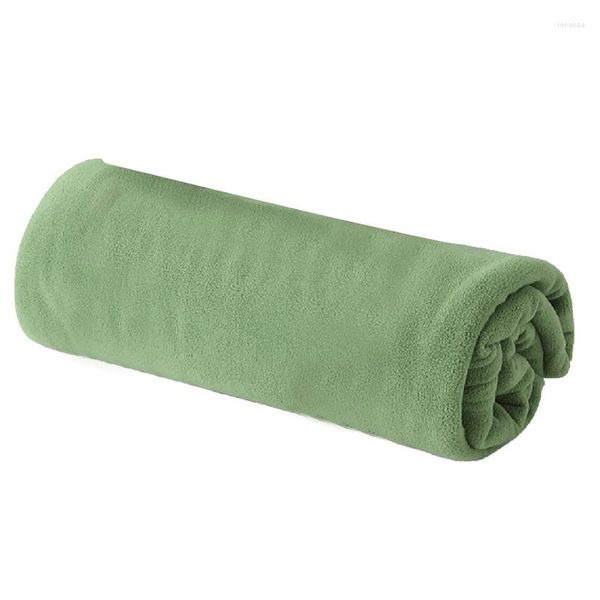 Cobertores aconchegantes leves leves lã de lã Polar Blanket sofá a cama de sofá -cama verde