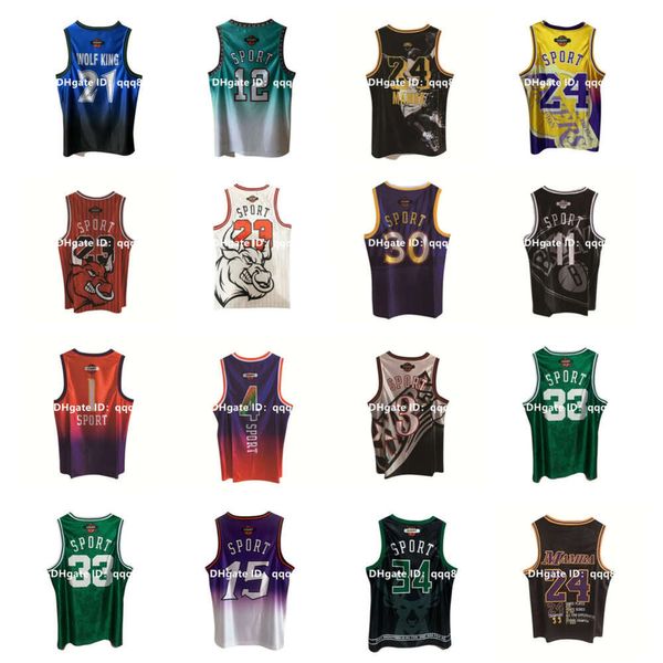 SL JA JA MORANT MEN MENL S Lendary Basketball Sports Training Suit Jersey Shirts Mamba Bryant Vince Carter Allen Iverson Stephen Curry Devin