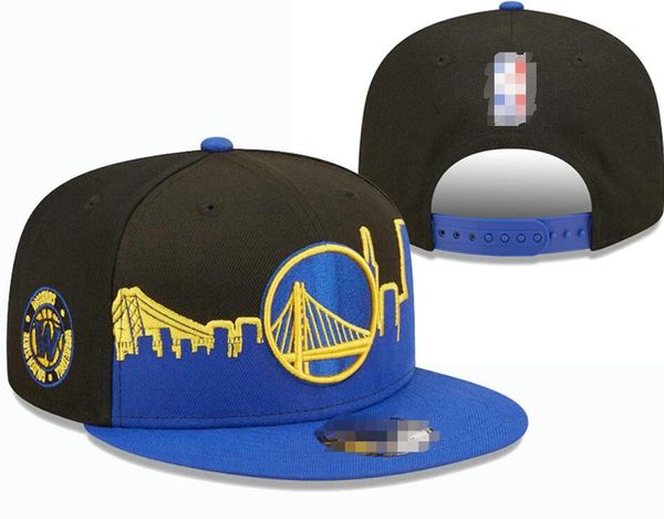 Golden States Warriors Ball Caps Casquette 2023-24 Moda Unissex Boné de Beisebol de Algodão Snapback Chapéu Homens Mulheres Chapéu de Sol Bordado Primavera Verão Cap Atacado A9