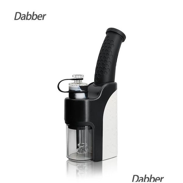 Tubos de fumantes Caxra 6,7 ​​polegadas Dabber Hookah Electric Dab Rig Vaporizador para concentrado de cera 90 dias Garantia Usuário Navio final dos EUA DHHPB