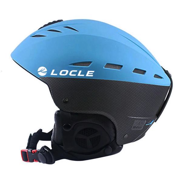 Capacetes de esqui LOCLE Ski Helme Homens Mulheres Certificação CE Crianças Capacete de Esqui Patinação Snowboard Motocicleta Snowmobile Skate Capacete 231114