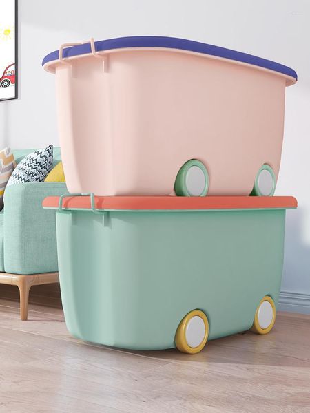 Dekorative Figuren Kinderspielzeug Aufbewahrungsbox Körbe Haushalt Kunststoff Babykleidung Snacks Schrank Finishing