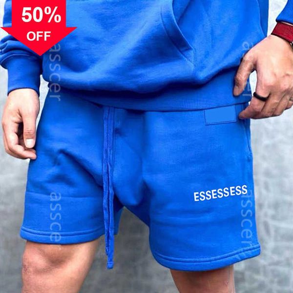 Shorts Herren Designer Einfarbige Trainingshose Lässige Paare Jogger Straße Lose Kurz für Herren Strandhosen Damen Hip Hop Streetwear Größen S bis 2XL Größe