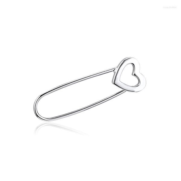 As pedras preciosas se encaixam na Europa 925 Pulseira original Me Safety Pin Brooch Charms Sterling Silver Siards para jóias que produzem pulseras