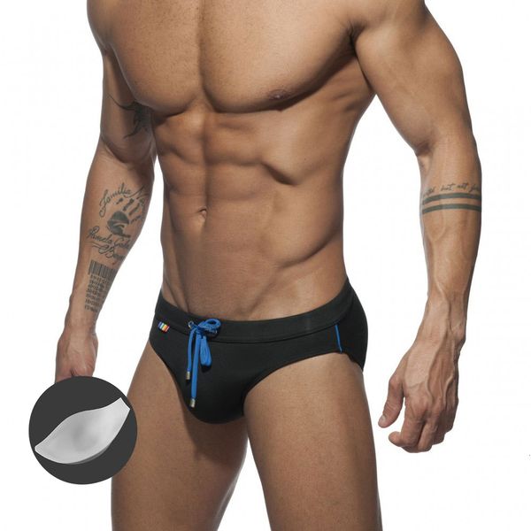 Roupas de banho masculinas com estampa de push push Poster Swimmings Satings