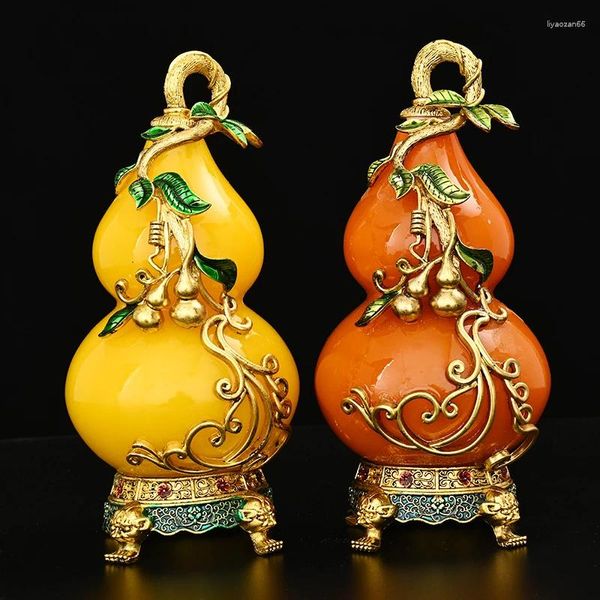 Bottiglie Boutique artigianato retrò zucca ornamenti decorativi