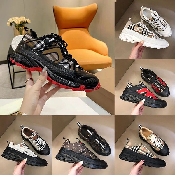 Arthur Herren Sneaker karierte gestreifte Designer Casual Shoes Vintage Sneakers Trainer Blood Schuhgröße 38-45 15059 S 96103