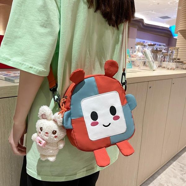 Umhängetaschen Canvas Messenger Damentasche Kleine Mode Nette Umhängetasche Für Studentin Baumwolltuch Weibliche Handtaschen
