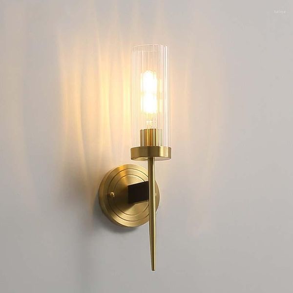 Lampada da parete Illuminazione da bagno antica Illuminazione a led Specchio esterno per camera da letto Letto a castello Luci Stili di applique