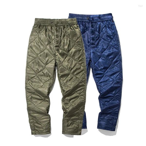 Männer Hosen OK3904 Winter Mode Amerika Stil Hohe Qualität Baumwolle Gepolsterte Outdoor Quilten Naht Komfortable Warme Hosen Männlich