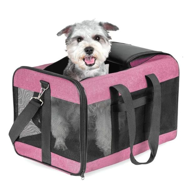 Ящики для кошек, домики для кошек и собак, летняя дышащая сумка для переноски, рюкзак для кошек, домашних животных, транспортировочный рюкзак для домашних животных 231113