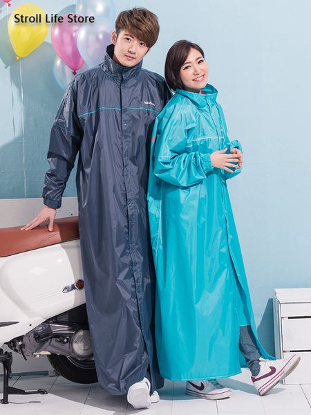 Capatos de chuva homens adultos à prova de vento mulheres capa de chuva Mulheres compridas motocicletas casaco de chuva coreano Caminhada ao ar livre Poncho Jaqueta Gabardina Mujer Presente Idéias 230414