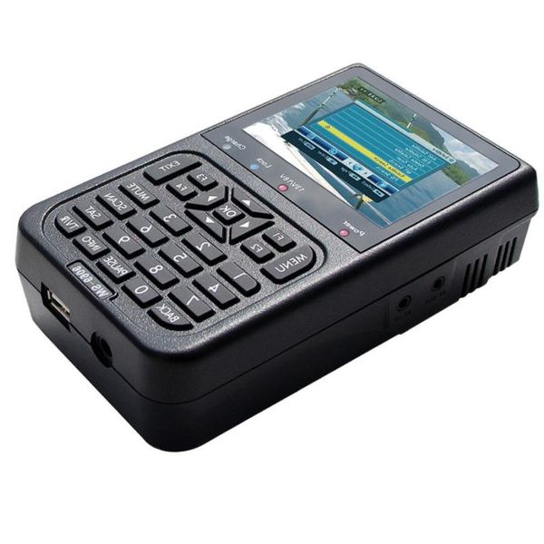 FreeshippinDigitaler Signalfinder Satlink WS 6906 35-Zoll-LCD-Bildschirm DVB-S/S2 FTA-Rezeptor für QPSK Satlink-Satellitensignalmessgerät Fin Ddwc