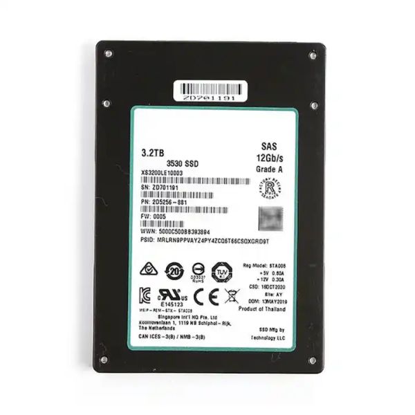 Высококачественный жесткий диск XS3200LE10003 3,2 ТБ SAS SSD 12 ГБ 2,5-дюймовый серверный SSD Серверный жесткий диск
