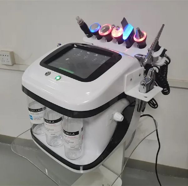 Hydra Aqua Peeling Mikrodermabrasionsmaschine Diamant H2O2 Sauerstoff Jet Peel Hydro Hydrodermabrasion 8 in 1 Hydra Gesichtsmaschine