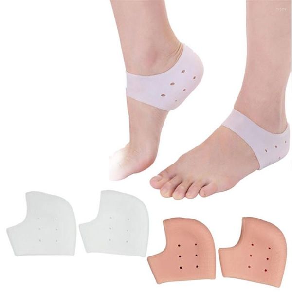 Calzini da donna Cura dei piedi Gel idratante in silicone Tallone incrinato Protezioni per la pelle del piede Tampone sismico anti-cracking Dropship