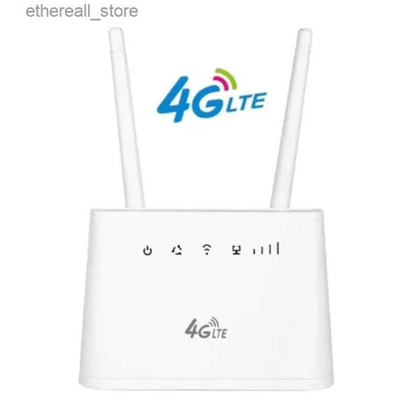 Router 300 Mbps Hotspot mobile CPE WPS SMS batteria LAN Ethernet RJ45 RJ11 Voce doppio firmware Router wifi portatile wireless 4g sim lte Q231114