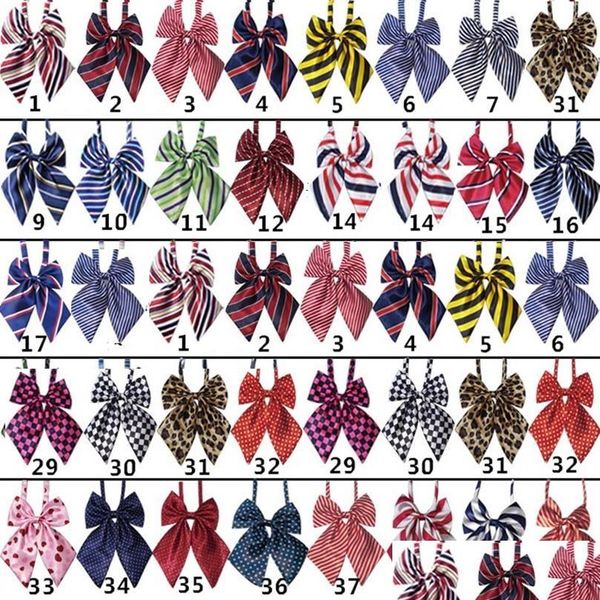 Dog Apparel 50Pc Lot Factory New Colorf Handmade Adjustable Big Puppy Pet Butterfly Fliege Krawatten Grooming Supplies Ly01248G Dro Dhcyh