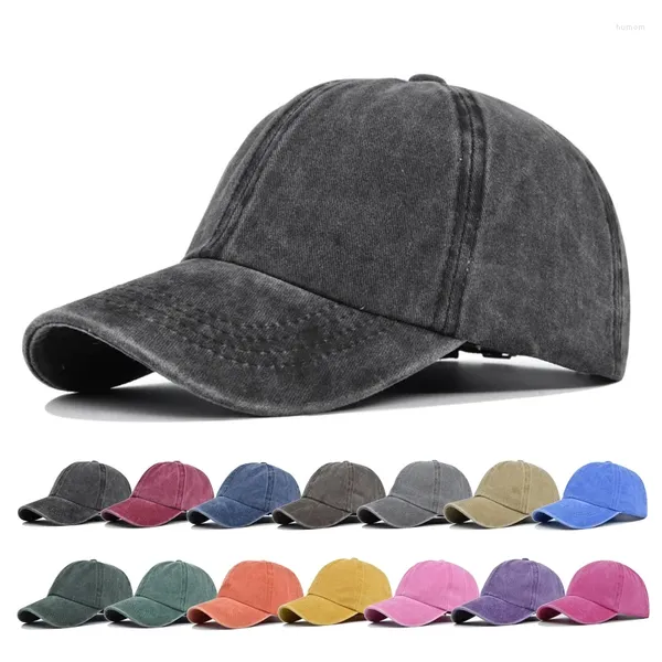 Мячовые кепки, детская кепка, бейсбольная детская шляпа Snapback, весенне-осенняя однотонная ковбойская шапка для мытья воды, хип-хоп для детей