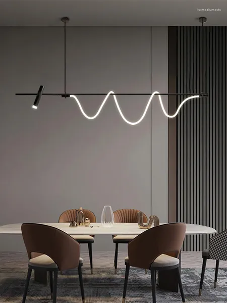 Lustres modernos diy para sala de jantar decoração cozinha luminárias lâmpadas mesa droplight nordic pingente