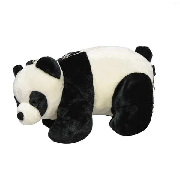 Abendtaschen, Panda-Umhängetasche, Reisetasche, Geldbörse, Einkaufen, bezaubernde Umhängetasche, 3D-Urlaubstasche, lässige Damen-Schultertasche