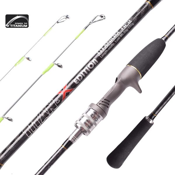 Varas de pesca para barco Mavllos Attack Casting Rod 60-80g / 80-120g Carbono Água Salgada Jigging Vara de pesca Pesca Lula Polvo Sea Bass Pike 231102