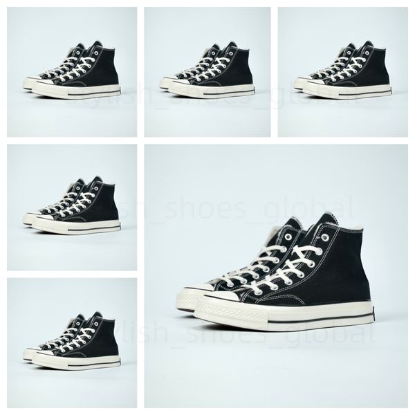 sneakers firmate anni '70 classiche scarpe casual in tela all star platform triple nere bianche ricostruite sneakers alte basse sportive scarpe basse perfette per camminare