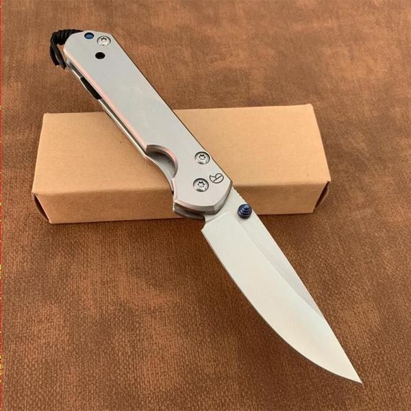 Chris Reeve EDC CR Classic Sebenza Bıçağı Katlanır 21 440C Blade Sap Dalgalanma Şekli Tam Çelik Bıçaklar Hediye Anahtar Cep Erkekler Aracı FVKU için Mini