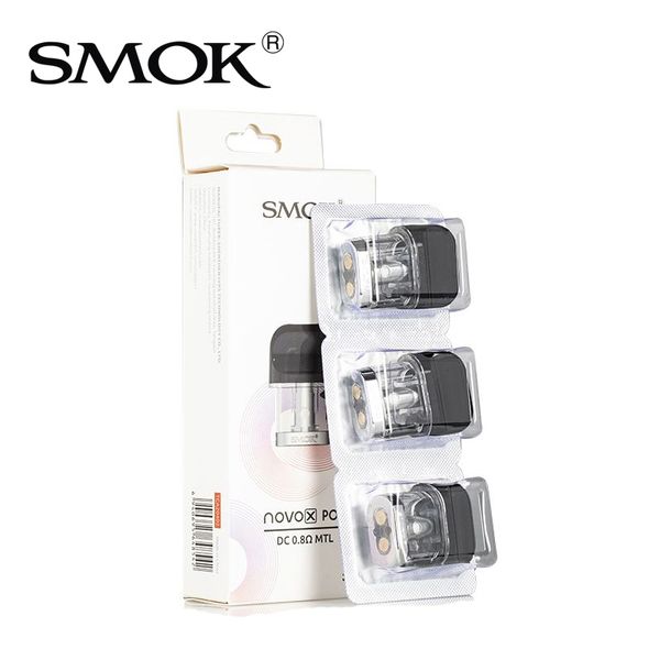 SMOK Novo X Mesh Pod 0,8 Ом сетчатые катушки 2 мл DC MTL Pod картридж для комплекта Novo X 100% подлинный