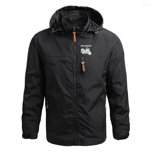 Herren Hoodies 2023 Goldwing GL1800 Motorräder Frühling und Herbst dünner klassischer Druck lässige Einfachheit vierfarbige Trenchcoat-Oberteile