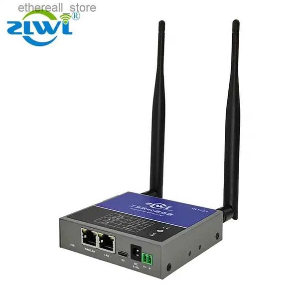 Router ZLWL IR1000 Outdoor Industrie 4G Wireless Router LTE Wifi Smart Economic Router mit SIM-Karte, einschließlich verschiedener Länderbänder Q231114
