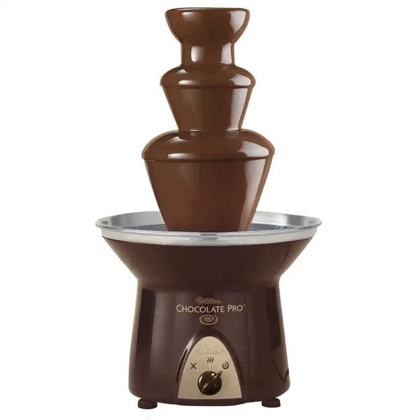 Cobertor elétrico fonte de chocolate de 3 camadas com configurações de calor para cozinha com capacidade de 4 lb 231114