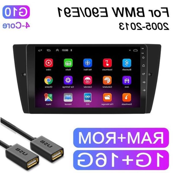 FreeShipping 8-core 4G 64G 2din Android 90 rádio multimídia player para BMW E90/E91/E92/E93 rádio de carro GPS navegação RDS IPS play Idhe