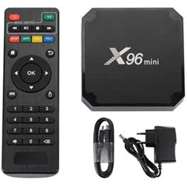 Android TV Kutusu X96Mini Boitier TV Kutusu Boitier IPTV S905W 2GO 16GO 1GB 8GB Akıllı TV Kutusu Dört Çekirdek 2.4G WiFi 4K Set Üst Kutusu