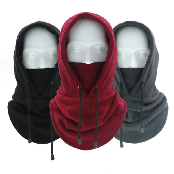 Ciclismo Caps Máscaras Inverno Motocicleta Bicicleta À Prova de Vento e Quente Máscara Baraklava Chapéu Masculino Lã Pescoço Equipamento de Equitação 231113