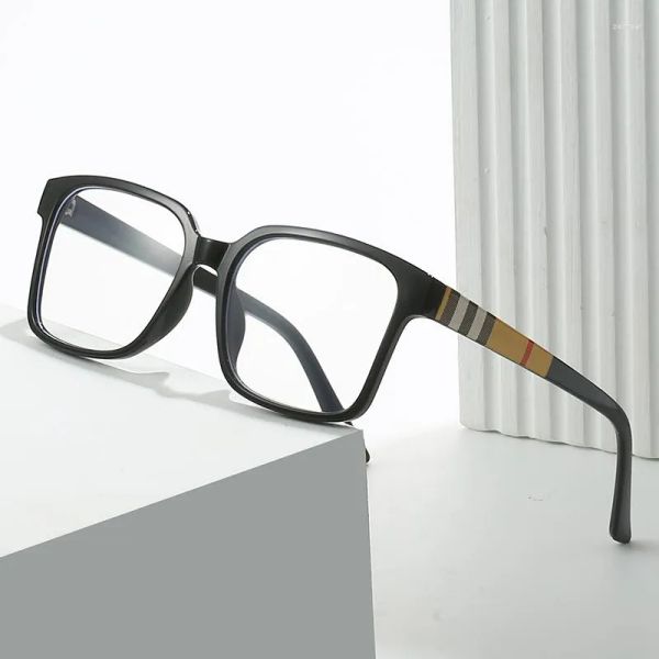 A112 Montature per occhiali da vista quadrati retrò Designer di marca Donna Moda Occhiali da lettura pocromici anti luce blu Grado da 0 a 6