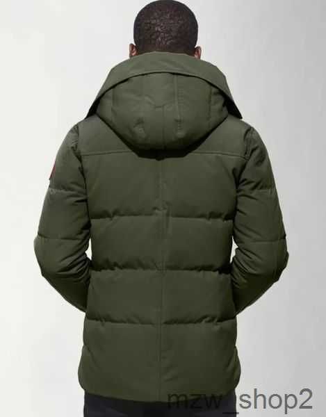 Oche del Canada Piumino Parka Piumini Uomo Designer Vera pelliccia di coyote Giacca a vento da esterno Jassen Capispalla con cappuccio Parka 2 HFUT