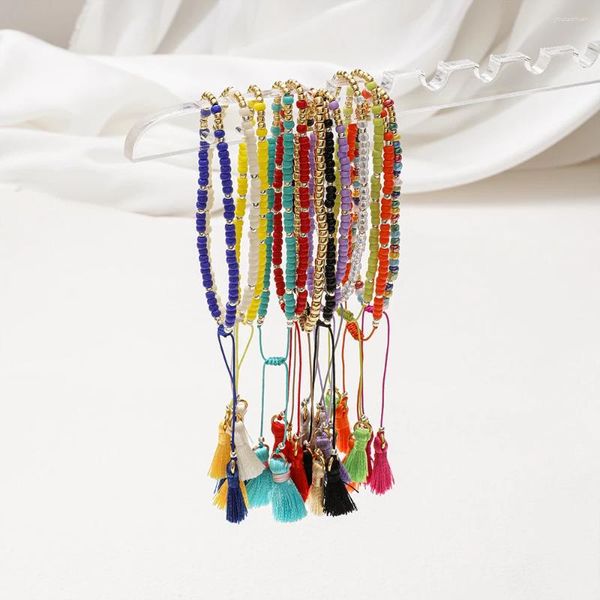 Strand ZMZY Moda Boho Messicano Braccialetti Gioielli per le donne Regalo Delicato Miyuki Perline Bracciale Semplice Sottile Pulseras Femme