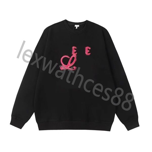 Damen-Designer-Strick-Sweatshirt mit Rundhalsausschnitt, lange Stickerei-Kleidung, lässige Herbst- und Winter-warme Oberteile, Luxus-Pullover in verschiedenen Farben