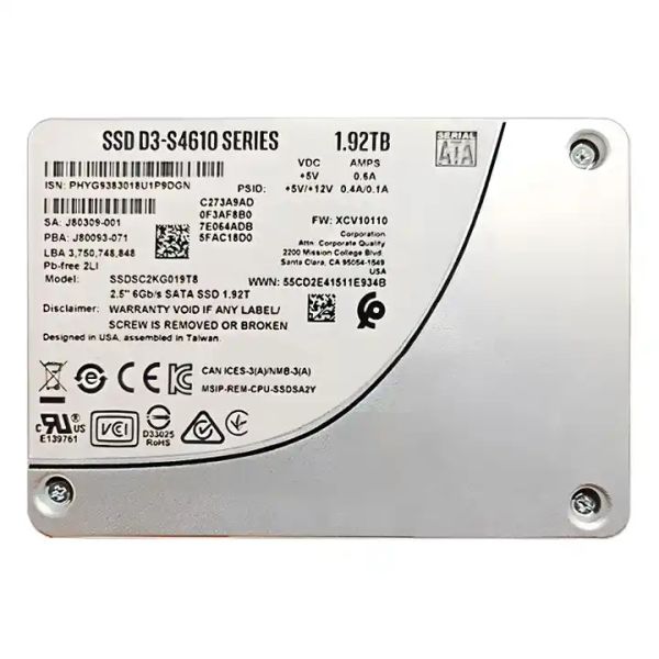 Atacado ssd s4600 s4610 s4620 série 2.5in sata 6 gb/s disco de estado sólido ssdsc2kg019t701 ssdsc2kg019t701 ssdsc2kg019t801