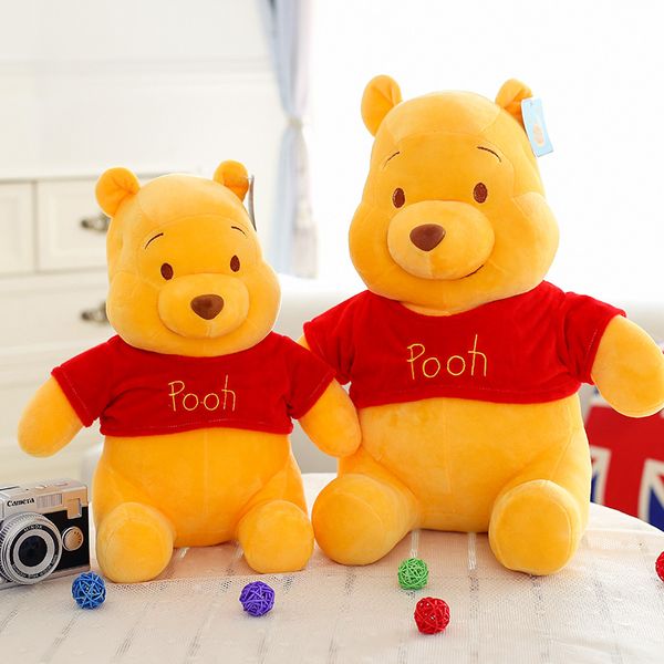 Brinquedos de pelúcia de urso fofo, desenhos animados de urso rosa e bonecas de pelúcia fofas como presentes de aniversário para namoradas ou crianças