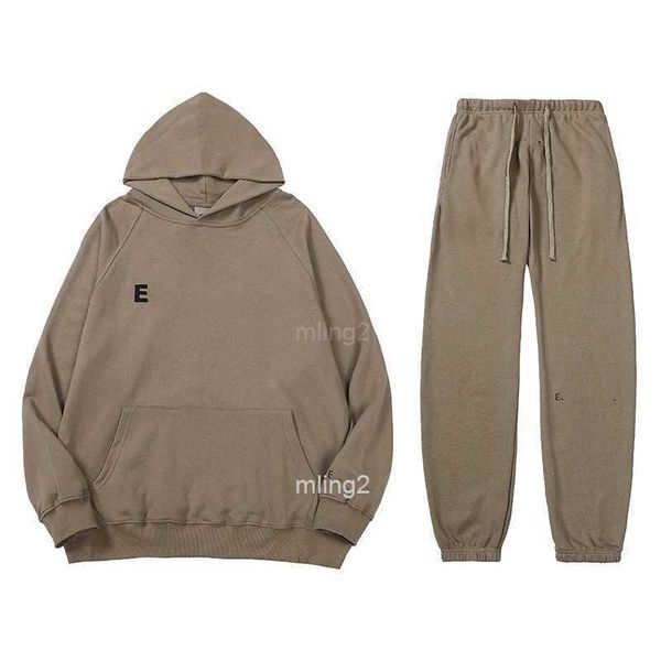 Mens Hoodies Sweatshirts Tasarımcı Hoodies lüks kapüşonlu kıyafetler kanguru çanta kapüşonlu kazak Matcha yeşil kazak sweatshirts gevşek kapüşonlu jumper uzun slee yenn