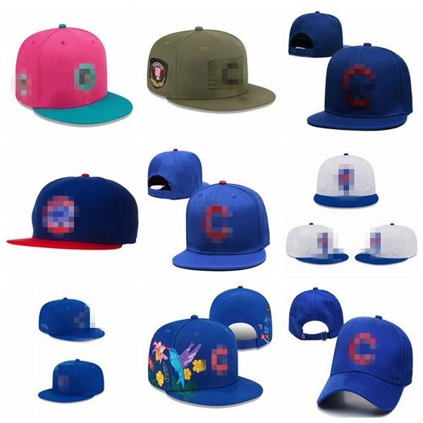 Cubses-C-Buchstabe Herren-Snapback, klassisch, für Herren und Damen, neueste Designer-verstellbare Kappen, Gorras-Knochen, bestickte Hip-Hop-Bboy-Baseballmützen