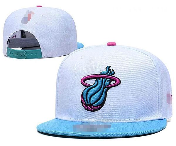 Бейсболки Miami ''Heat'' 2023-24, модная хлопковая бейсболка унисекс, шляпа Snapback для мужчин и женщин, шляпа от солнца с вышивкой, весна-лето, кепка оптом a1