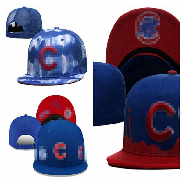 Cubses- C Mektup Snapback Caps Erkekler Kadın Hip Hop Beyzbol Şapkaları Kemik Toptan Sporları Açık havada