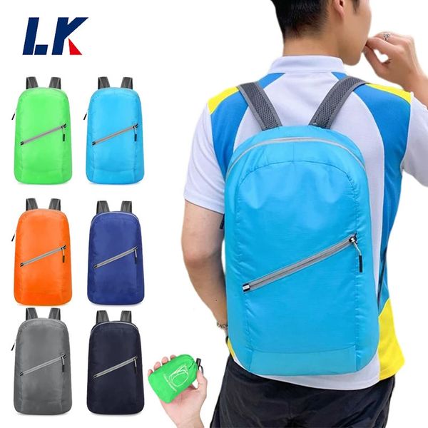 Sacos ao ar livre 20L Leve Compactável Mochila Dobrável Ultraleve Dobrável Viagem Daypack Bag Esportes para Homens Mulheres 231114